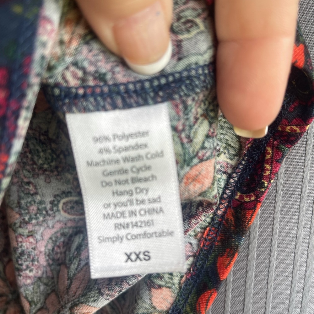 LulaRoe Randy XXS - Picture 4 of 4